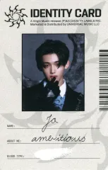 【中古】キャラカード JO(＆TEAM) アイデンティティカード 「CD Go in Blind (月狼) 通常盤」 封入特典