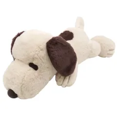 ☆ スヌーピーモカ ☆ ぬいぐるみ ふわふわはいはい M スヌーピー 大きい ぬいぐるみ SNOOPY ピーナッツ PEANUTS ふわふわはいはい M 大きめ ふわふわ はいはい 寝そべり キャラクター かわいい 大人 子供 犬 いぬ
