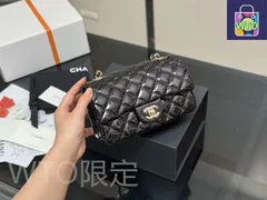 【今日特価】Chanel シャネル ミニ シーフォー ハンドル 可愛らしいデザインと手提げ機能が特徴-WTO輸入1