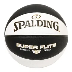スーパーフライト ブラック×ホワイト 77-116J SPALDING(スポルディング) バスケットボール スーパーフライト ブラック×ホワイト 合成皮革 7号球 77-116J バスケ バスケット