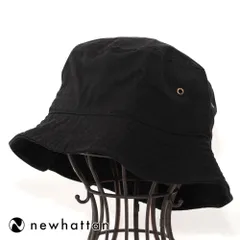 ニューハッタン バケットハット 帽子 ブラック newhattan 1500 Stone Washed Bucket Hats 1500-Z-BLK L/XLサイズ USA NYC