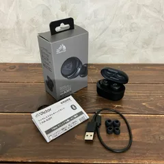 【中古】JVCケンウッド Victor HA-A30T ワイヤレスイヤホン ノイズキャンセリング　ブラックのサムネイル