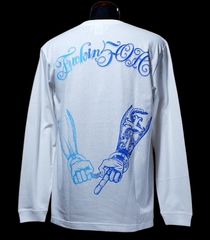 parasite パラサイト ロングスリーブTシャツ (FUCKIN 5-OH) カラー：ホワイト 6,380円(内税)