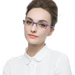 KLESIA　老眼鏡　ブルーライトカット 超軽量　コンパクトに収納　リーディンググラス ファッション (度数：+2.0, パープル) 0