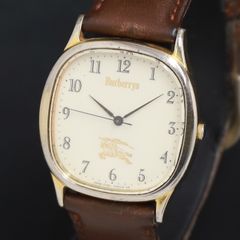 BURBERRY バーバリー ゴールド ドレスウォッチ4631スクエア 正規品