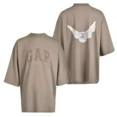 希少】YEEZY GAP イージーギャップ モックネックオーバーサイズT 希少】YEEZY GAP イージーギャップ モックネックオーバーサイズT