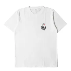 STUSSY ステューシー Tシャツ サイズ:L / 30周年記念 Hello Kitty キティちゃん クルーネック Tシャツ / ホワイト 白 / トップス カットソー 半袖 / コラボ【メンズ】【中古】