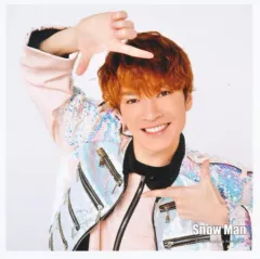 【中古】生写真(ジャニーズ) Snow Man/深澤辰哉/サイズ(89×89)/「Johnny’s Countdown 2021-2022 ジャンボうちわ」ましかくフォト