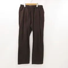 【姫路東店】 中古 COOTIE | クーティー パンツ Inlay Sweat 1 Tuck Easy Pants CTE-22A107 ブラウン サイズ：XL 【107】