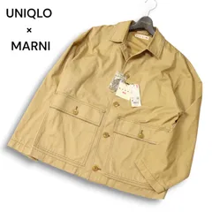 未使用★ UNIQLO × MARNI ユニクロ × マルニ 通年★ オーバーサイズ ユーティリティ ワーク ジャケット Sz.M メンズ