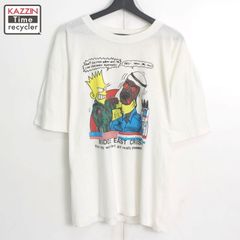 90s vintage シンプソンズ The Simpsons 社会風刺 半袖Ｔシャツ メンズ 表記XLサイズ
