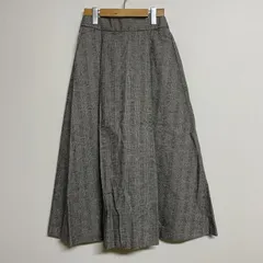 美品✨kagure かぐれ プリーツロングスカート フレア ウール グレー かぐれ（カグレ）の「ウールプリーツスカート（スカート）」 - WEAR