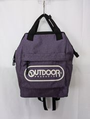 OUTDOOR PRODUCTS リュック バッグパック アウトドア 紫 通学