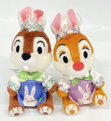東京ディズニーランド ぬいぐるみバッジセット Disney's EASTER チップ&デール/Hippity-Hoppity-Springtime 2016
