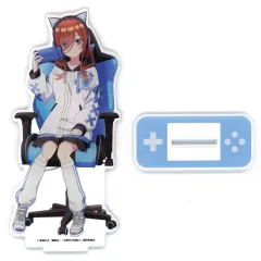 【中古】アクリルスタンド・アクリルパネル 中野三玖 デカアクリルスタンド GAMER STYLE 「五等分の花嫁∽ POP UP STORE in THEキャラショップ」