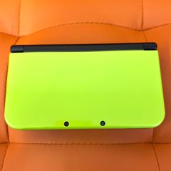 動作確認済 new Nintendo 3DS LL ライム×ブラック RED-001 2014年製