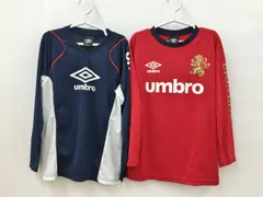 アンブロ UMBRO プラクティス長袖シャツ 140 まとめ 2点セット 長袖 子供服 2点まとめ売り 未使用 2509WS058