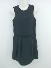 ◇ franche lippee フランシュリッペ パイピング シンプル ノースリーブ ミニ ワンピース サイズM ネイビー系 レディース P 1307250005748のサムネイル