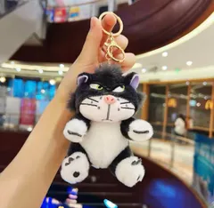 シンデレラ ルシファー ぬいぐるみ キーチェーン 2点セット 猫の日 ディズニー シンデレラ ルシファー ネコの日 ぬいぐるみ キーホルダー キー