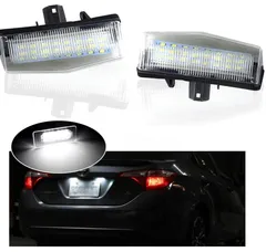 LED ライセンスランプ ナンバー灯 トヨタ用 C-HR NHW20系 ZVW30系 プリウス ZVW40系 プリウスαのサムネイル