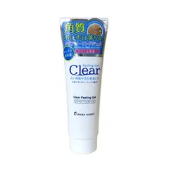 クリアピーリングジェル 120g 顔 毛穴 汚れ ニキビ ざらつき くすみ 角質 スキンケア ピーリングジェル 角質ポロポロ