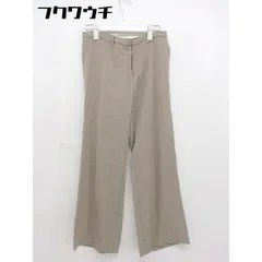 ◇ MK MICHEL KLEIN エムケーミッシェルクラン スラックス パンツ サイズ40 ベージュ レディース 【中古】 【1105110018156】