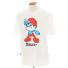 【極美品】イタリア製DSQUARED2スマーフコラボTシャツ ディースクエアード 極美品】イタリア製DSQUARED2スマーフコラボTシャツ ディー