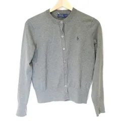 POLObyRalphLauren(ポロラルフローレン) カーディガン サイズSP S レディース - グレー 長袖