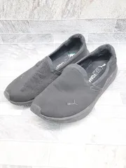 ◇ PUMA プーマ スリッポン シューズ サイズ24.5cm ブラック レディース メンズ P  【1407100013715】