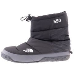 THE NORTH FACE (ザノースフェイス) NUPTSE APRES BOOTS ヌプシ アプレ ロゴ スノーブーツ ダウンブーツ ブラック US10/28cm NF0A7W4H