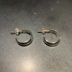 silver 925 ピアス シルバー vintage ヴィンテージ 古着 シルバー925-アラベスク・オープンワーク・ヴィンテージ