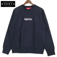 2024年最新】supreme box logo crewneck navyの人気アイテム - メルカリ