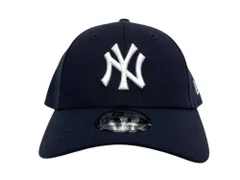 NEWERA (ニューエラ) ニューヨーク・ヤンキース 9FORTY CAP ベースボールキャップ ストラップタグ付き 10047538 F ネイビー×ホワイト ウィメンズ/009