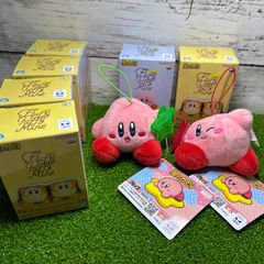 신품 미개봉 BANPREST 별의 커비 Fluffy Puffy MINE ~커비들과 쉬움~ 워프스타 쿠션과 커비 블랭킷과 와돌디 피겨