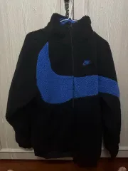 【NIKE】リバーシブル ボアジャケット ビッグスウィッシュ Ꮮサイズ【ナイキ】 Amazon | [ナイキ] メンズ フルジップ リバーシブル ボア