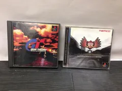 グランツーリスモ/GRAN TURISMO, レイジレーサー/RAGE RACER PS1 プレステ ソフト 2点まとめて mEE253 ● ★