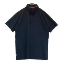 サイズ：O ADIDAS GOLF アディダスゴルフ FJ6437 半袖ポロシャツ ボタンダウン  ブラック系 [240101483683] ゴルフウェア メンズ ストスト