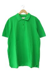 【中古】ボッテガヴェネタ BOTTEGA VENETA Piquet Short-Sleeve Polo Shirt ピケ ロゴ 半袖ポロシャツ XL 緑 250921 ボッテガヴェネタ BOTTEGA VENETA Piquet Short-Sleeve Polo Shirt