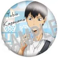 【中古】バッジ・ビンズ 影山飛雄 「カラパレ ハイキュー!! より道 缶バッジ」