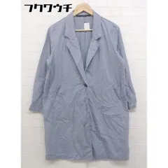 ◇ KBF+ アーバンリサーチ 薄手 コート サイズOne ブルー系 レディース  【中古】 【1108270000320】