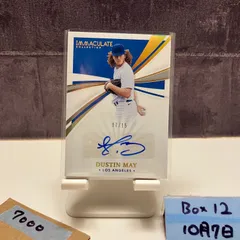 2021 Panini Immaculate Collection Dustin May 07/15 直筆サインカード Los Angeles カード