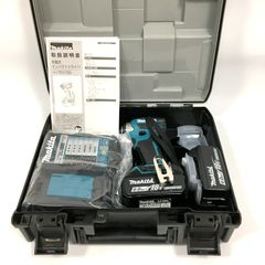 未使用 makita マキタ 充電式インパクトドライバ TD173DRGX フルセット 18V 6.0Ah ブルー 青 純正品 コードレス △ DW3291