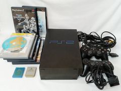 ♪ プレイステーション2 SCPH-50000 本体+コントローラー2個+ソフト7本 他 セット