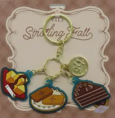 【中古】キーホルダー 甲斐田晴 3連スイーツチャーム 「バーチャルYouTuber にじさんじ VΔLZ Strolling Fall」 アニメイトガールズフェスティバル2024グッズ