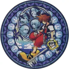 【中古】雑貨 ステンドグラスアート ラグマット 「一番くじ キングダムハーツ～Second Memory～」 C賞