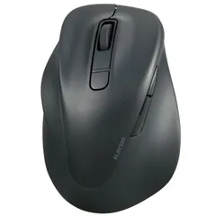 静音 Bluetooth5.0マウス “EX-G”5ボタン Lサイズ(左手用) ELECOM エレコム M-XGL31BBSKBK 【５営業日以内発送】 【佐川急便にて発送】