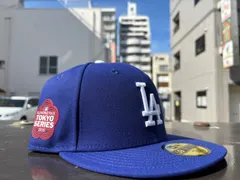 NEW ERA 59FIFTY MLB TOKYO SERIES 2025 ロサンゼルス・ドジャース ダークロイヤル 7 1/2サイズ ¥6820 ＋ 送料¥550