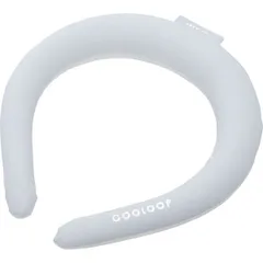 【新品】COOLOOPネックリング L ライトグレー コジット クーループ ひんやり COOL 冷たい 熱中症 猛暑 暑さ対策 冷蔵不要 冷却 ひんやり 首 ネック スポーツ アウトドア オフィス ドライブ 軽量 ライトグレー ネズミ色 PCM