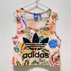 adidas originals アディダスオリジナルス ショート丈タンクトップ ピンク