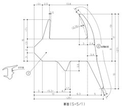 TOTO　1600エプロンメジ　フレッシュグレー（1600エプロン目地）　【品番：EKK24064N2#FG2】●
